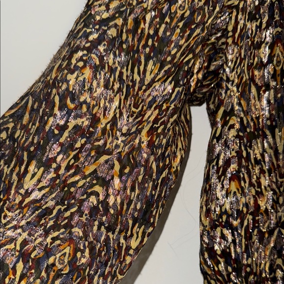 ba&sh glen tiered V-Neck Bishop Sleeve Sundress - Picture 3 of 4